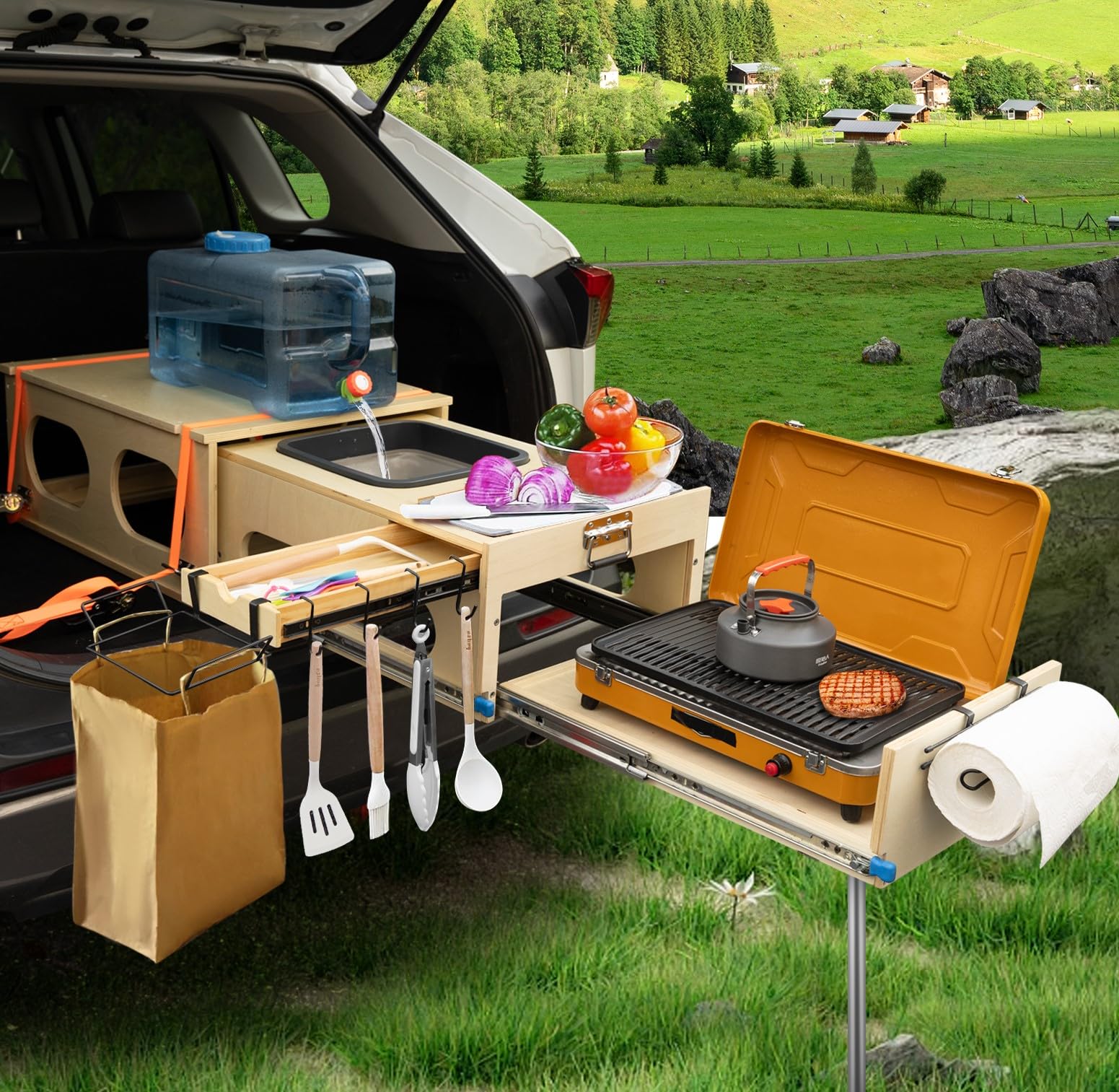car storage in camping car storage in camping