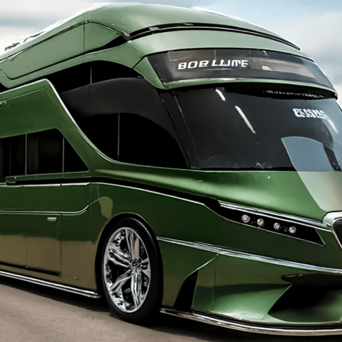 The 2026 Mazda Camper Van’s sleek exterior blends elegance with adventure — true to Mazda’s luxury travel philosophy.